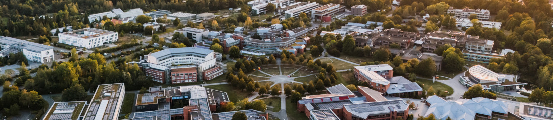 Campus der Uni Bayreuth von oben